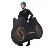 Rockbros D97 elastingas dviračio uždangalas 24-29 colių ir 700C dviračiams, juodas