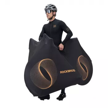 ROCKBROS D97 Dviračio Dangalas 210D Poliesteris Vandeniui Atsparus UV Apsauga 26-29 coliai MTB Plento Elektriniam Dviračiui Juodas