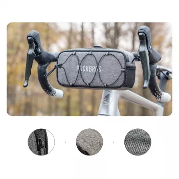 Rockbros TL001 ROAD TO SKY Handlebar Bag 1.9L Waterproof – Pilka