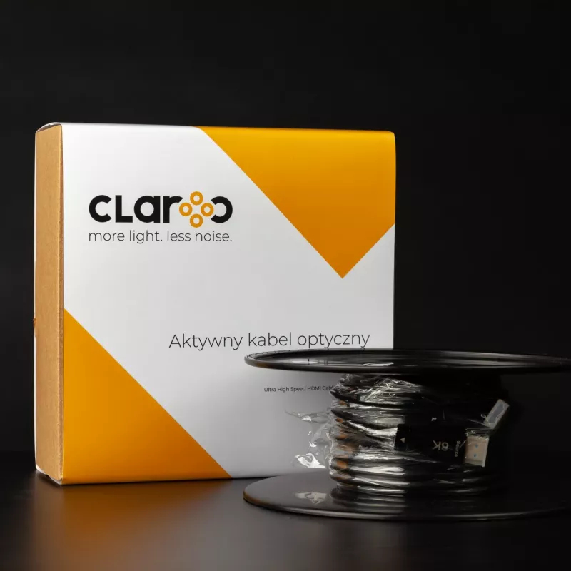 Claroc HDMI 2.1 AOC 8K 120Hz 50 m aktyvus optinis kabelis