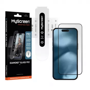MyScreen Diamond Glass Pro Grūdinto Stiklo Ekrano Apsauga, skirta Apple iPhone 17 Air