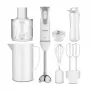 ZELMER ZHB4555S 1000W Panardintuvas, Sidabrinis/Juodas, Nerūdijančio Plieno Ašmenys, Reguliuojamas Greitis su Turbo, Smulkintuvas 500ml, Plaktuvas, Stiklinė 700ml