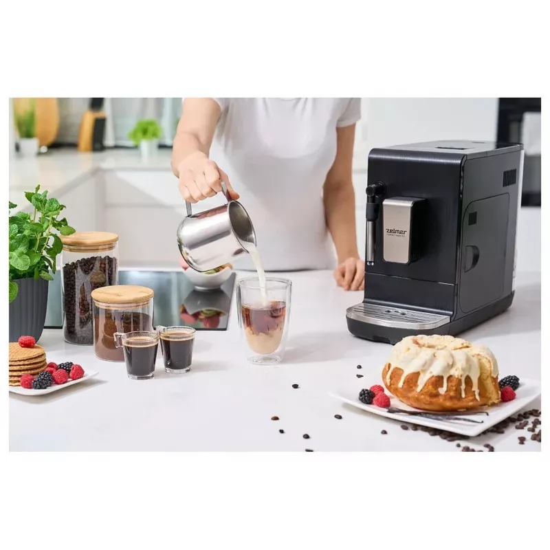 Zelmer Compact Maestro ZCM8110 Espresso kavos aparatas, juodas