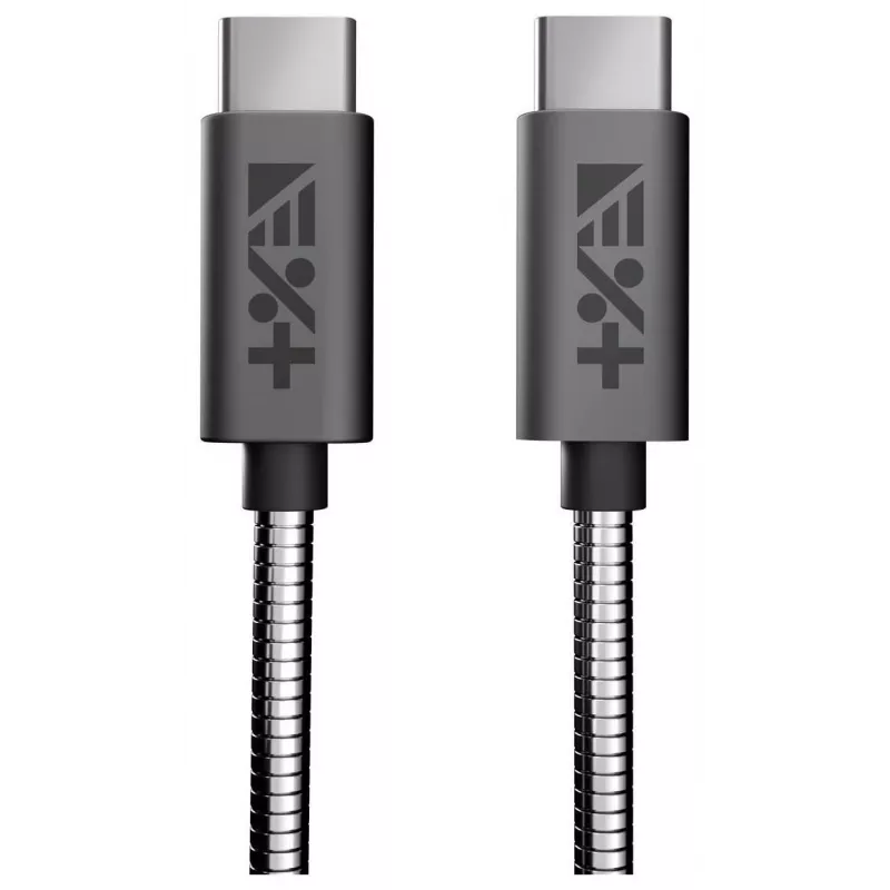 NEXT ONE USB-C į USB-C laidas 1,2 m Space Gray