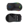 AQIRYS Phoenix laidinė RGB žaidimų pelė, 12000 DPI, juoda