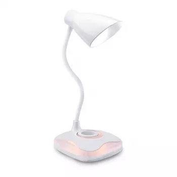 Avide LED stalinė lempa su naktine šviesa, USB, 3,2W, reguliuojamas ryškumas