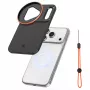 KF Protective Photography Case su 58 mm lęšio laikikliu, skirtas Apple iPhone 17 Pro Max - Juoda