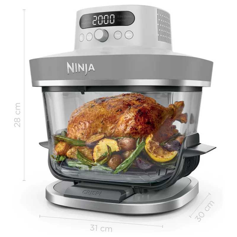 Ninja CRISPi PRO AS090EUWH Karšto oro gruzdintuvė 4.7L 2400W Balta