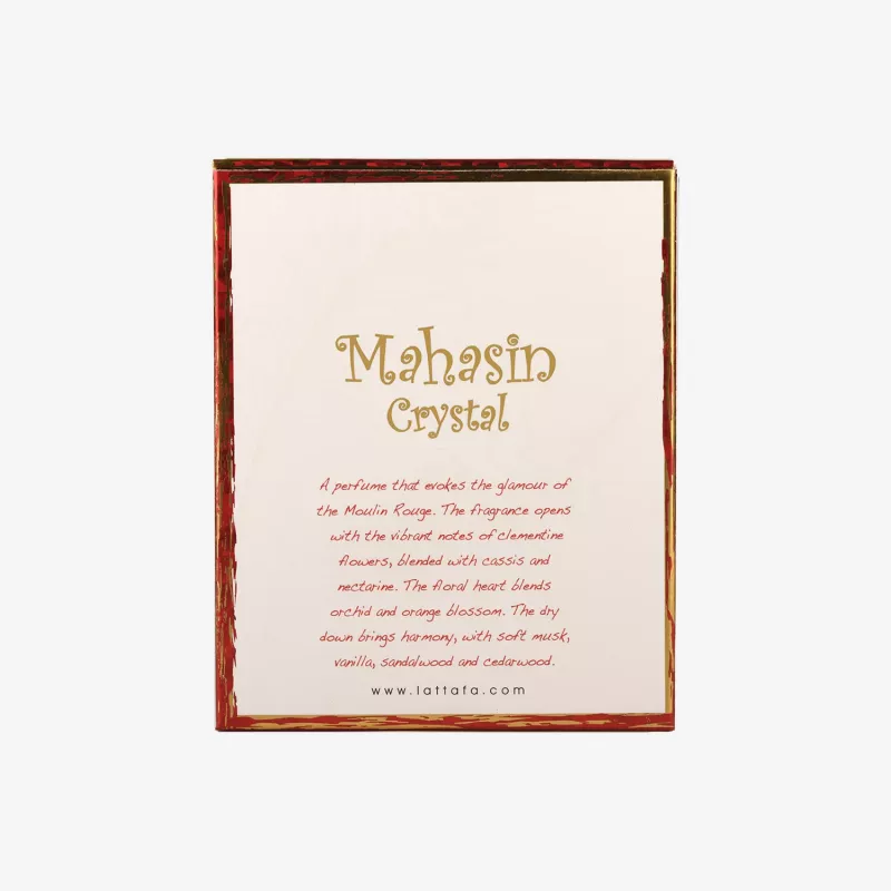 Lattafa Mahasin Crystal Eau de Parfum moterims 100 ml