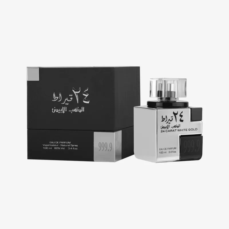 LATTAFA 24 Carat White Gold Eau de Parfum Spray 100ml
