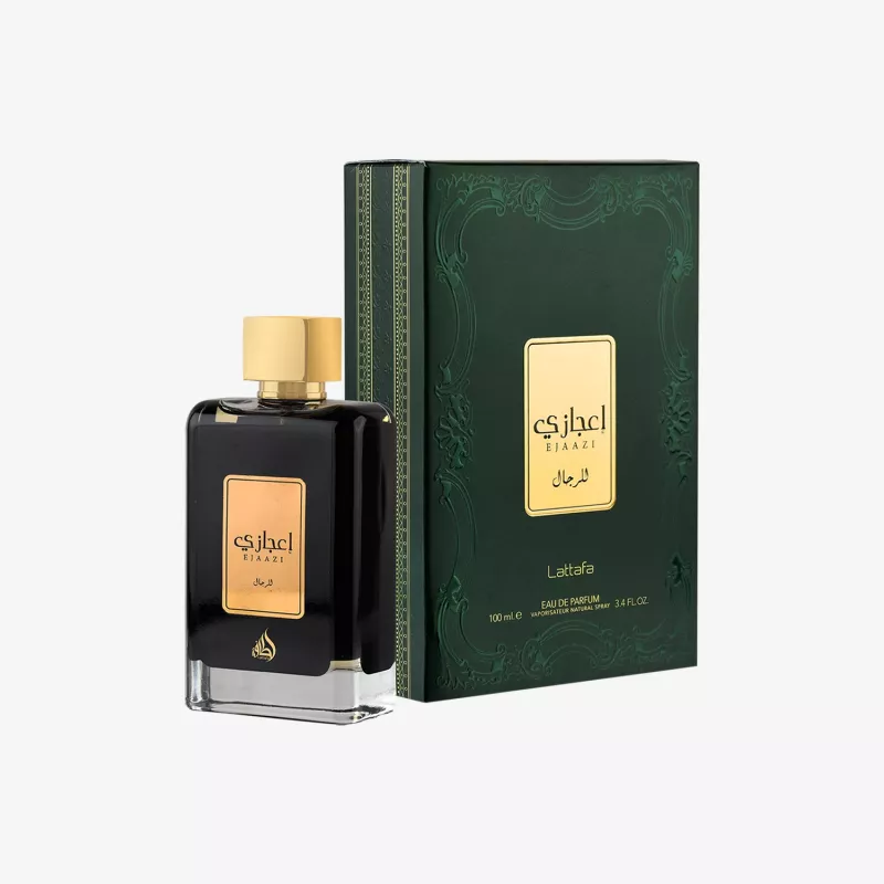 LATTAFA Ejaazi Eau de Parfum Spray 100ml Unisex Amber Woody Fragrance
