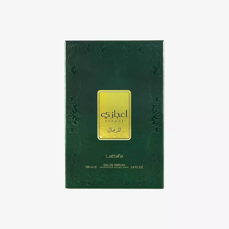 LATTAFA Ejaazi Eau de Parfum Spray 100ml Unisex Amber Woody Fragrance