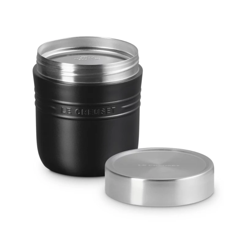 Le Creuset On The Go Thermal Bottle Matt Black 500 ml