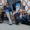 Darn Tough Heady Yeti OTC Midweight with Cushion Merino Wool Socks - Gray, Size L