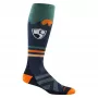 Darn Tough High Fives OTC Midweight with Cushion Ski Socks - Eclipse, Size M