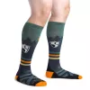 Darn Tough High Fives OTC Midweight with Cushion Ski Socks - Eclipse, Size M