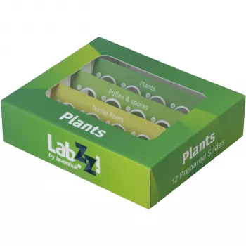 Levenhuk LabZZ P12 Paruošti Mikroskopo Preparatai – 12 biologinių mėginių
