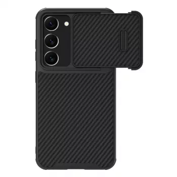 Nillkin Synthetic Fiber S Dėklas Samsung Galaxy S23+ - Juodas