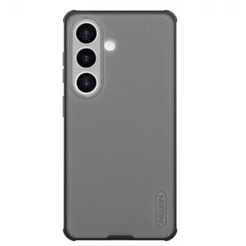 Nillkin Super Frosted Shield Pro dėklas, skirtas Samsung Galaxy S26+, pusiau permatomas juodas