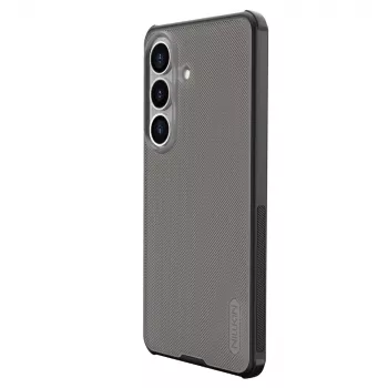 Nillkin Super Frosted Shield Pro dėklas, skirtas Samsung Galaxy S26+, pusiau permatomas juodas