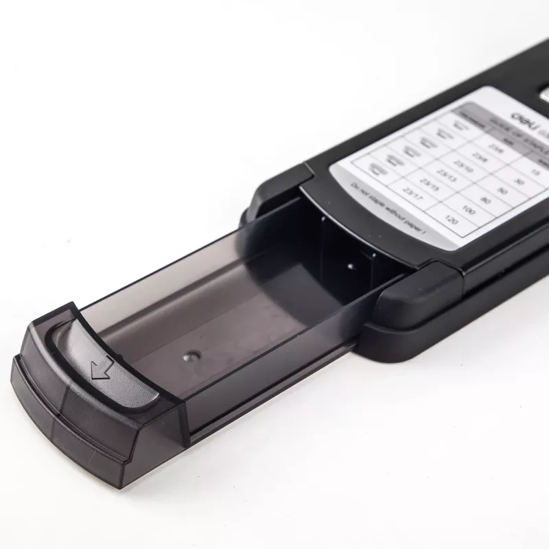 Deli Heavy Duty Stapler Black - Office Stationery