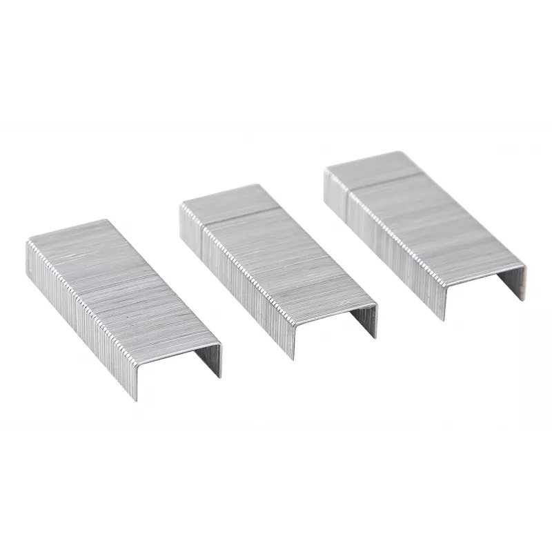 Deli ESSENTIAL Kabės 24/6, 1000 vnt., Cinkuotas Plienas, Sidabrinė