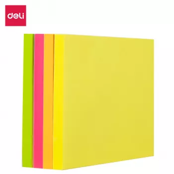 Deli Stick Up Sticky Notes EA03003 400 lapų įvairių spalvų 76x76 mm