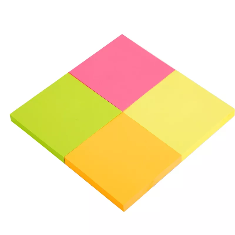 Deli Stick Up Sticky Notes EA03003 400 lapų įvairių spalvų 76x76 mm