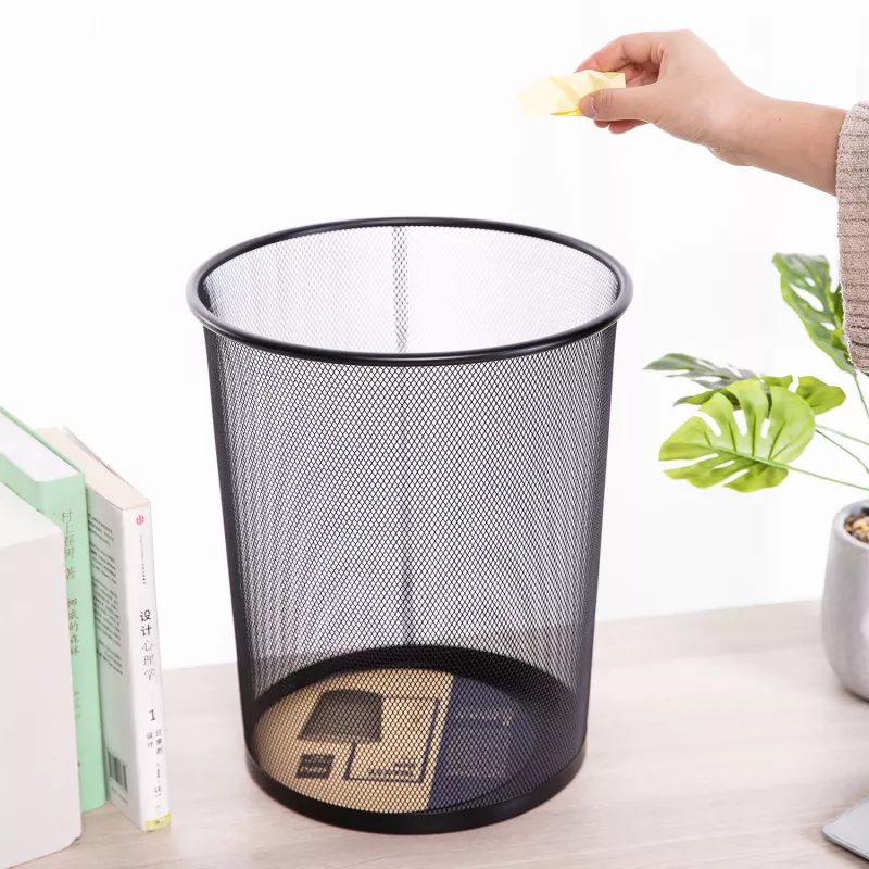 Deli tinklinė šiukšliadėžė 18L juoda