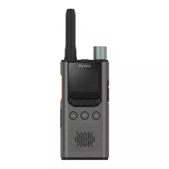 Hytera S1 Pro HYT-S35 U1 1W/3W 400-470MHz UHF DMR Nešiojama Racija su Išimama Li-Poly 2200mAh Baterija, Antena AN0435H19, 3.5mm Audio, 1.3 inch OLED Ekranas, Pilka