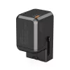 CHOETECH PD6038 38W GaN USB-C Įkroviklis su USB-A, Keičiamais Kištukais (EU/US/UK/AU) - Juodas