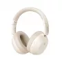 BASEUS BASS 35 MAX Bluetooth 5.3 belaidės ausinės su antgaliu, smėlio spalvos