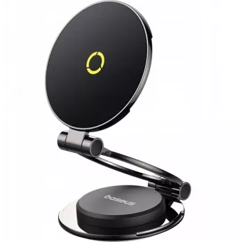 Baseus MagPro II BS-CW06 Magnetinis telefono laikiklis automobiliui ant prietaisų skydelio - juoda