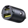 Baseus Tiny Star 30W USB-A USB-C Wall Charger Black