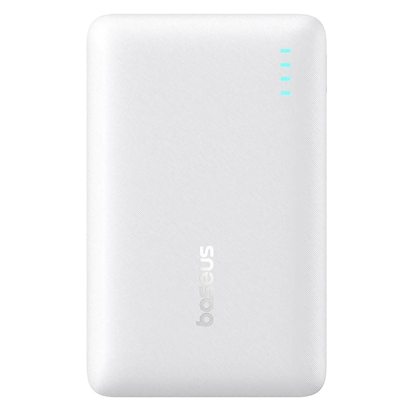 Baseus EnerFill FP21 10000 mAh 22.5W USB-A USB-C Power Bank White