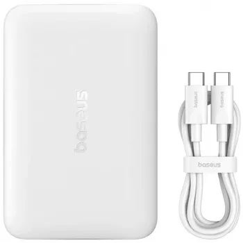 Baseus EnerFill FM11 Ultra-Mini 10000 mAh 22.5W MagSafe Compatible Power Bank White