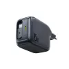 Baseus EnerCore CJ11 45W automobilinis įkroviklis su USB-C prievadu ir ištraukiamu USB-C laidu - Juoda