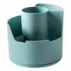 Deli LonGreen rašiklių laikiklis 12x12x11 cm šviesiai mėlynas