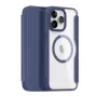 Dux Ducis Skin X Pro Folio Case with MagSafe for Apple iPhone 15 Pro Max, Juoda