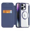 Dux Ducis Skin X Pro Folio Case with MagSafe for Apple iPhone 15 Pro Max, Juoda