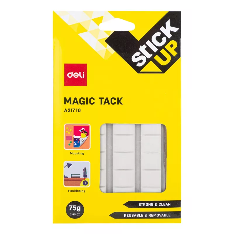 Deli Adhesive Mounting Pads 54 vnt. Baltos lipnios pagalvėlės tvirtinimui