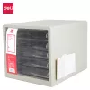 Deli stalčinis modulis 5 stalčiai 27.5x34x26 cm šviesiai pilkas