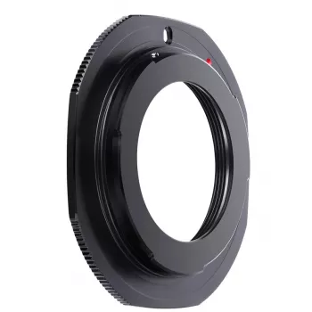K&F Concept PRO Objektyvo Laikiklio Adapteris Canon EOS EF/EF-S į M42 Fotoaparato Korpusą – Juodas