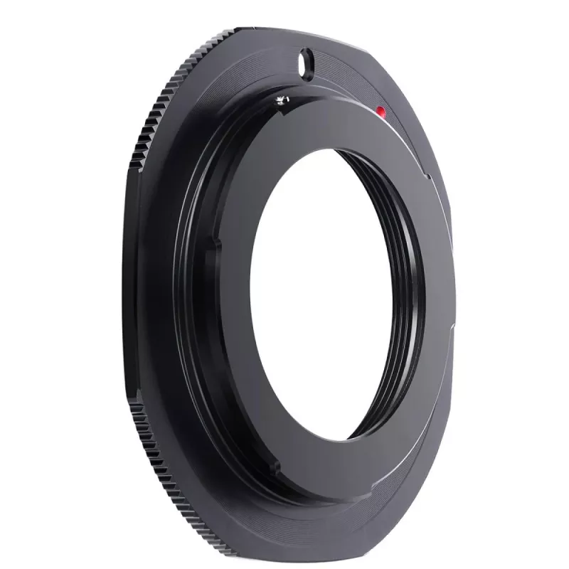 K&F Concept PRO Objektyvo Laikiklio Adapteris Canon EOS EF/EF-S į M42 Fotoaparato Korpusą – Juodas