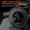 K&F Concept PRO Objektyvo Laikiklio Adapteris Canon EOS EF/EF-S į M42 Fotoaparato Korpusą – Juodas