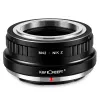 K&F Concept M42 į Nikon Z laikiklį adapteris, skirtas Nikon Z5 Z6 Z7 Z50 Zfc Z9 Z8 Z30, juodas