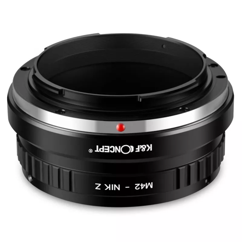 K&F Concept M42 į Nikon Z laikiklį adapteris, skirtas Nikon Z5 Z6 Z7 Z50 Zfc Z9 Z8 Z30, juodas