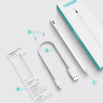 Metapen Pencil A8 for iPad White