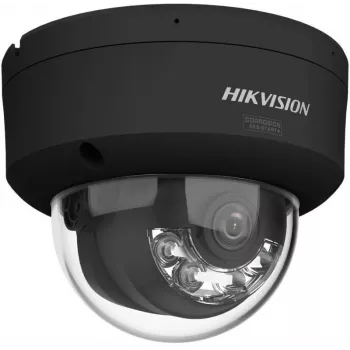 Hikvision DS-2CD2187G3-LIS2UY 2.8mm Juoda 8 MP Smart Hybrid Light su ColorVu fiksuoto fokusavimo mini kupolinė kamera
