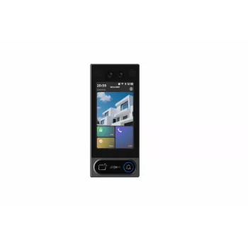 DAHUA VTO6631QB-WP Vaizdo durų telefono sistema su 2MP kamera, 4.3 col. lietiminiu ekranu, veido/ piršto atspaudo/ kortelės/ slaptažodžio/ nuotoliniu atrakinimu, IP65, IK08, įleidžiamu montavimu, juoda